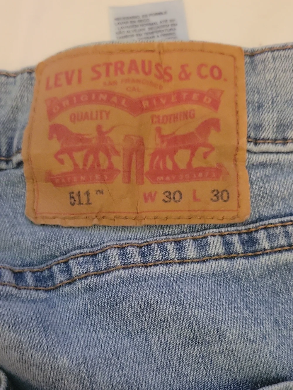 Levis euc washed